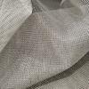 Grauer Polyester -Bildschirmstoff für Hochzeit und Konferenz