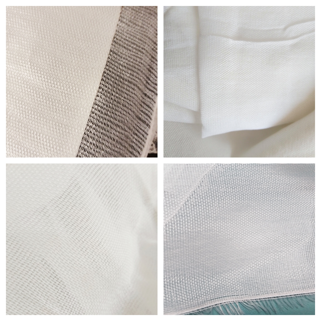 Polyester Scrim und Osnaburg Rücken