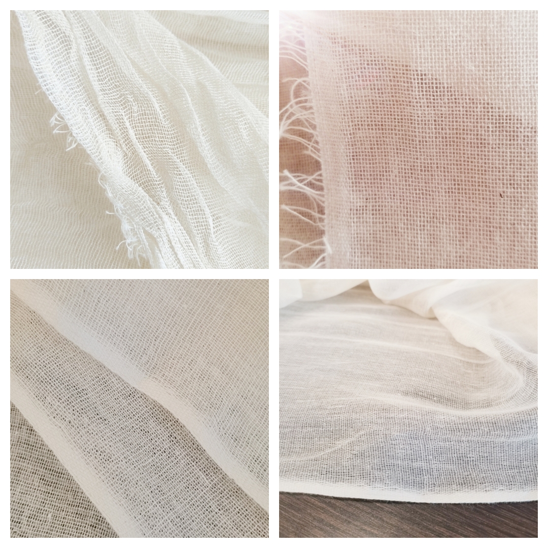 Leichte Baumwoll-Scrim-Backing